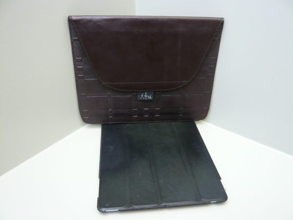 I pad cover leer  Bordeaux