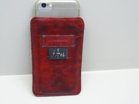 Smartphone cover rundleder rood