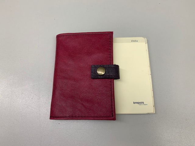 Agendacover fuchsia roze leer Agendacover fuchsia roze leer
