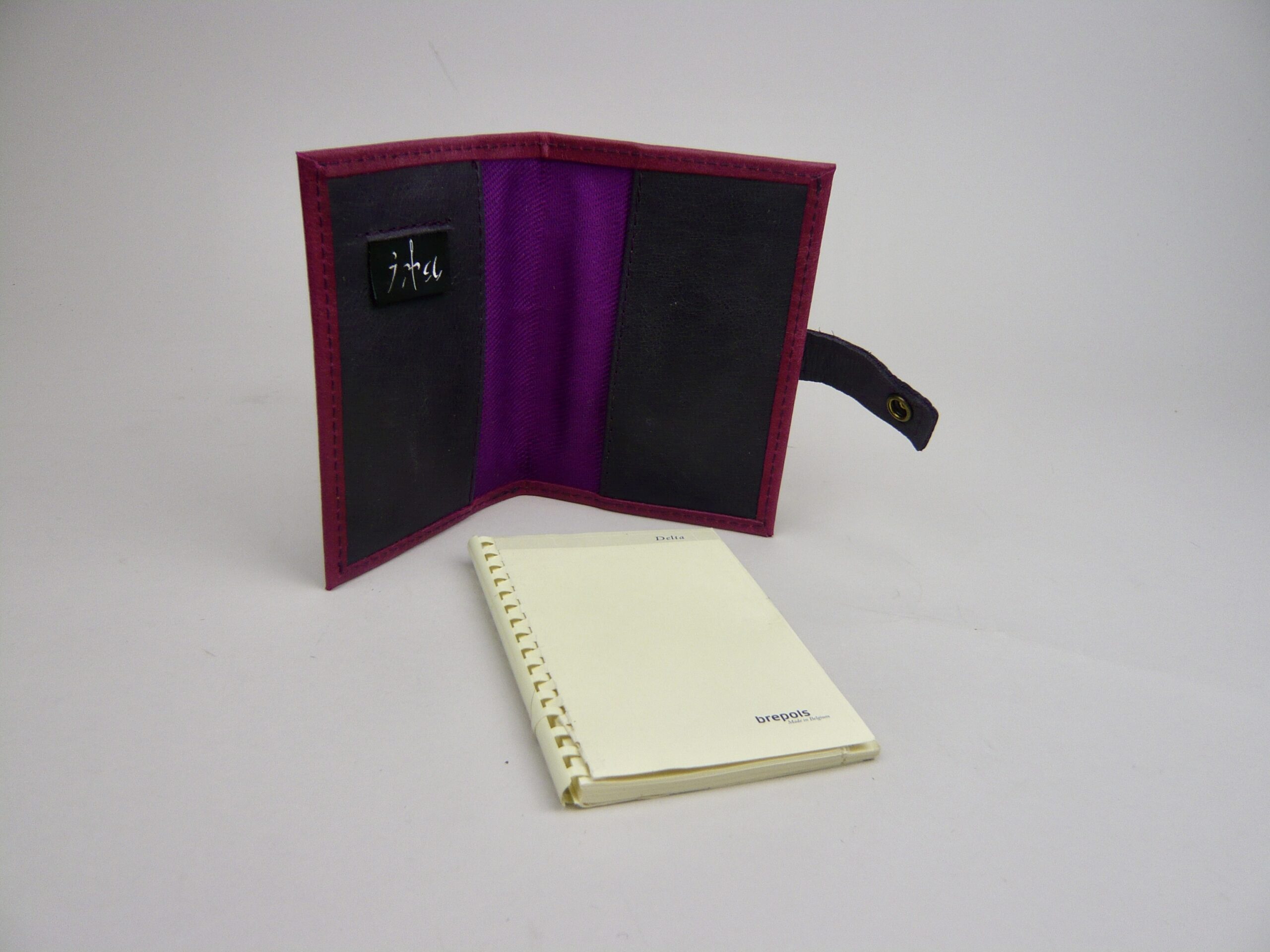 Agendacover fuchsia roze leer Agendacover fuchsia roze leer